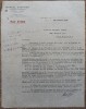 Scrisoare catre comerciant roman privind reduceri, Marcel Stephan Tripoli, 1938