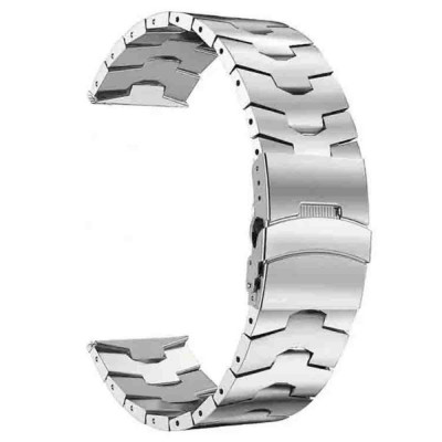 Curea Titan compatibila cu Samsung Galaxy Watch 46mm, Telescoape QR, 22mm, Titan Mercury foto
