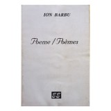 Ion Barbu - Poeme / Poemes (Editia: 1995)