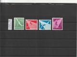 ROMANIA 1957 LP 429 CAMPIONATELE EUROPENE DE GIMNASTICA SERIE MNH NESTAMPILATA, Nestampilat