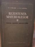 A. A. Beles - Rezistenta materialelor, vol. II (1958)