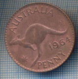 AX 911 MONEDA- AUSTRALIA - 1 PENNY -ANUL 1964 -STAREA CARE SE VEDE