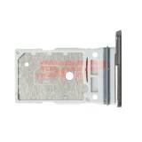 Suport SIM Samsung Galaxy S23 Ultra S918 Graphite Gri, Piesa Inlocuire, Ambalaj Bulk