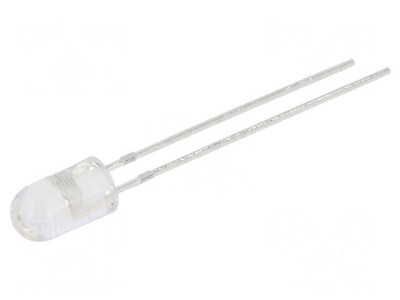 LED 5mm Albastru 30mcd 20&amp;deg; Convex foto