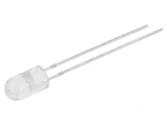LED 5mm Albastru 30mcd 20&deg; Convex