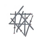 Diblu cu surub cui percutie 6 x 80 mm