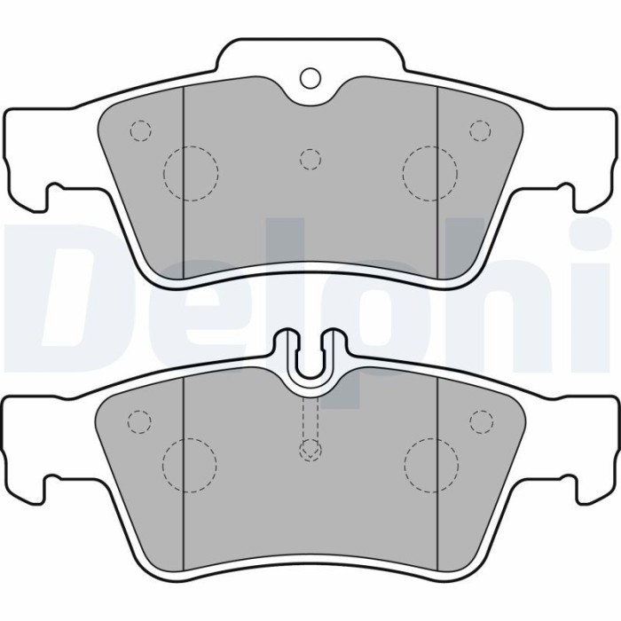 DELPHI LP1868 set placute frana,frana disc