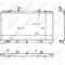 NRF 58381 Radiator, racire motor