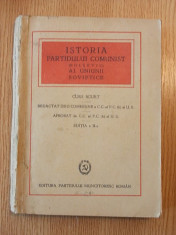 ISTORIA PARTIDULUI COMUNIST AL UNIUNII SOVIETICE, 1948, editia a II-a- curs, r2a foto