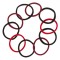 Set Elastice Păr, Multicolor, 10 Bucăți