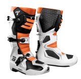 Cizme Enduro MX Shot Race 6 Black Orange White, 39 - 47