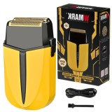 Aparat de Ras Electric Profesional WMARK Edge by BIRAI&reg;, Shaver 8000 RPM, Fara Fir, Acumulator Reincarcabil, Waterproof, Display LCD, Afisaj LED, Inca