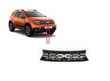 Grila masca bara fata calandru Logo nou Dacia Duster 2020+ Facelift cu locas camera