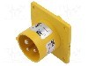 Conector alimentare AC, IEC 60309, IP44, 16A, 110V AC, 3 pini, PCE - 6139-4