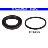Set garnituri etrier frana Ate 11044157042, parte montare : punte fata
