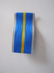 Panglica origin. Medalia / Crucea Serviciul Credincios ( model 1932 ) pt Civili foto