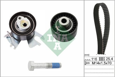 INA 530 0449 10 Set curea de distributie foto