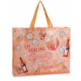 Cumpara ieftin Sacosa cumparaturi material netesut Spritz cm 48x12x60H , 23 L