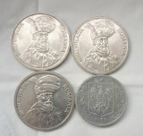 Lot 4 monede Romania - L1, Europa