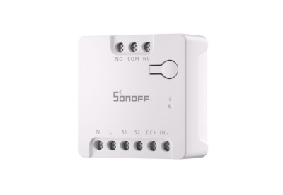 Releu Smart Wifi Sonoff MINI-D, 2A, 1 canal , contact uscat AC-DC , Matter support foto