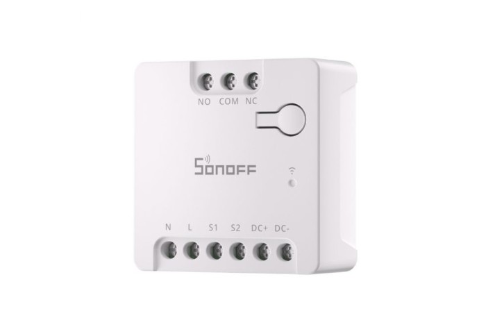 Releu Smart Wifi Sonoff MINI-D, 2A, 1 canal , contact uscat AC-DC , Matter support