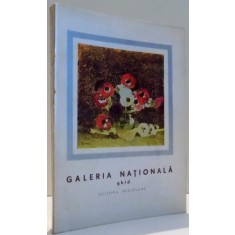 GALERIA NATIONALA, GHID , ARTA ROMANEASCA MODERNA SI CONTEMPORANA , 1965