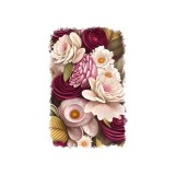 Sticker decorativ, Flori, Multicolor, 85 cm, 6782ST