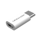 Adaptor Micro USB 2.0 B Mama la USB Type C Tata-Culoare Alb