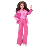 Barbie The Movie Doll Gloria Wearing Pink Power Pantsuit, Mattel