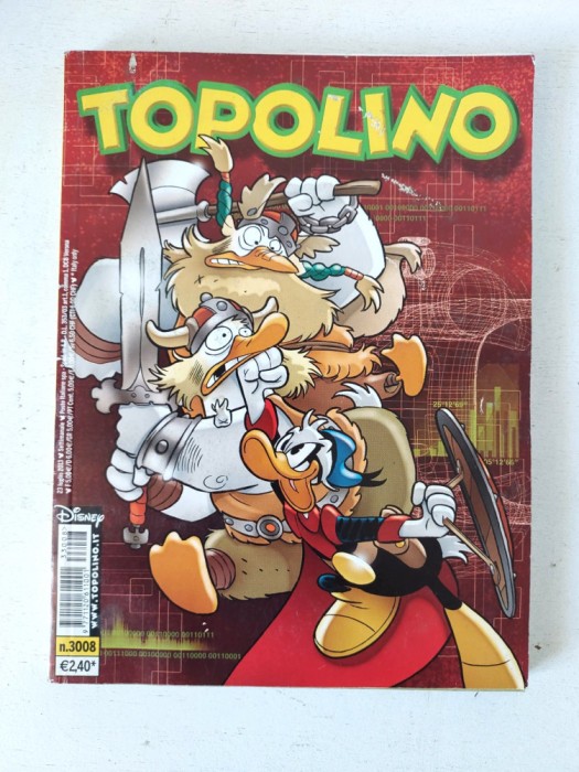 Topolino, revista benzi desenate (BD) in limba italiana, nr. 3008, 23 iulie 2013
