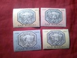 Serie San Marino 1972 - Legende in piatra - Marinus - , 4 valori