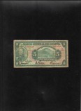 Rar! Bolivia 5 bolivianos 1928 seria065620