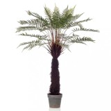 Emerald Arbore ferigă artificială Dicksonia, 125 cm, &icirc;n ghiveci