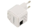 Repeater WiFi RJ45 Schuko Albă