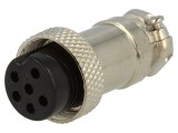 Mufă Microfon Mamă 6 PIN 6mm