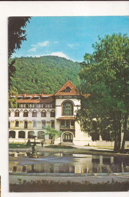 RF18 -Carte Postala- Sinaia, Vila Caraiman, circulata 1974 foto