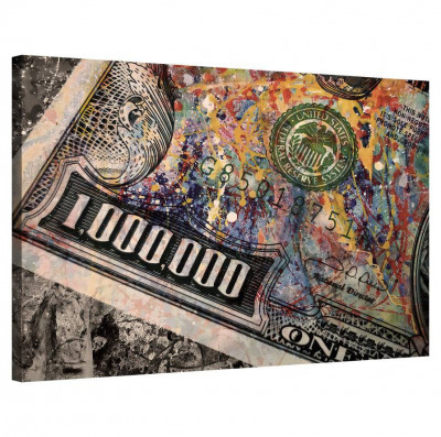 Tablou Canvas, Tablofy, One Million, Printat Digital, 70 &amp;times; 50 cm foto