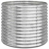 Cumpara ieftin Jardiniera argintiu 80x80x68 cm otel galvanizat
