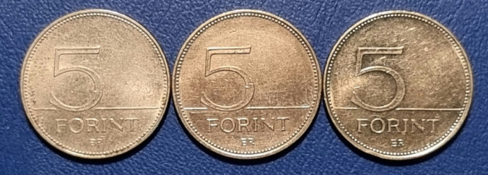 5 forint Ungaria - 1999, 2002, 2018