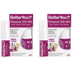 Pachet Vitamina D3+K2 Kids Spray Oral 15ml + 15ml