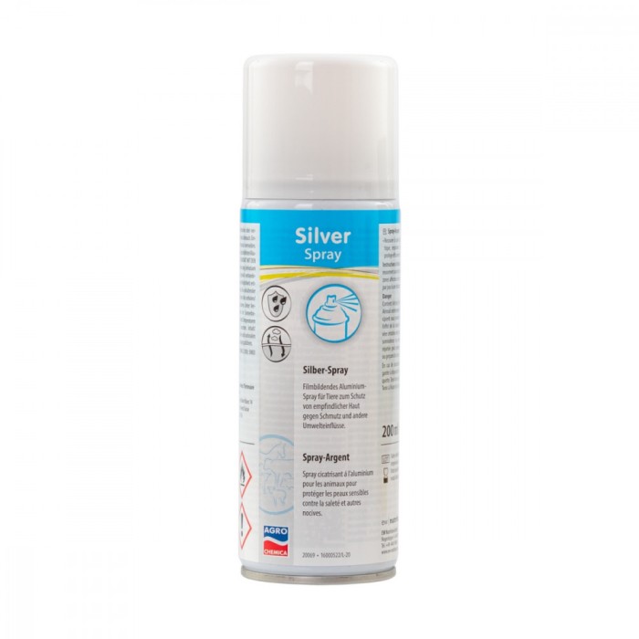 Spray argintiu pentru protecția rănilor minore sau leziunilor, 200&nbsp;ml
