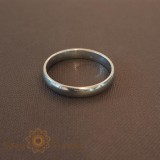 Verigheta din argint rodiat simpla clasica lucioasa Fatima