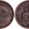 1867 - A - 1 pfenning - Wilhelm I - Regatul Prusiei Monetaria : Berlin