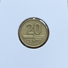 Lituania 20 centu 2008