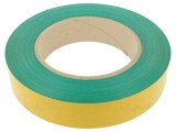 Bandă de marcare verde autoadezivă PVC 50mm x 50m FATH