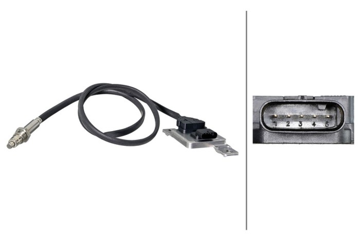 HELLA 6PN 358 307-011 Senzor NOx, Catalizator NOx