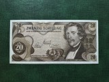 AUSTRIA 20 SCHILLING 1967 EXCELENTĂ