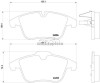 Set placute frana,frana disc CITROEN C5 III Break (TD) (2008 - 2016) KRIEGER 0950006276