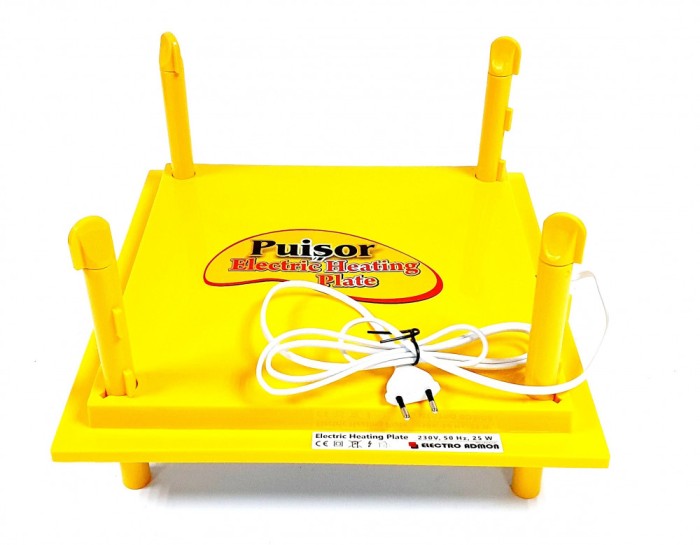 Closca electrica, panou pentru incalzire Puisor 25W 35x35x1.6 cm, 3 pozitii reglabile, alimentare 230V