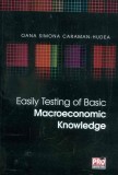 Easily testing of basic - Macroeconomic knowledge | Oana Simona Caraman-Hudea, Pro Universitaria